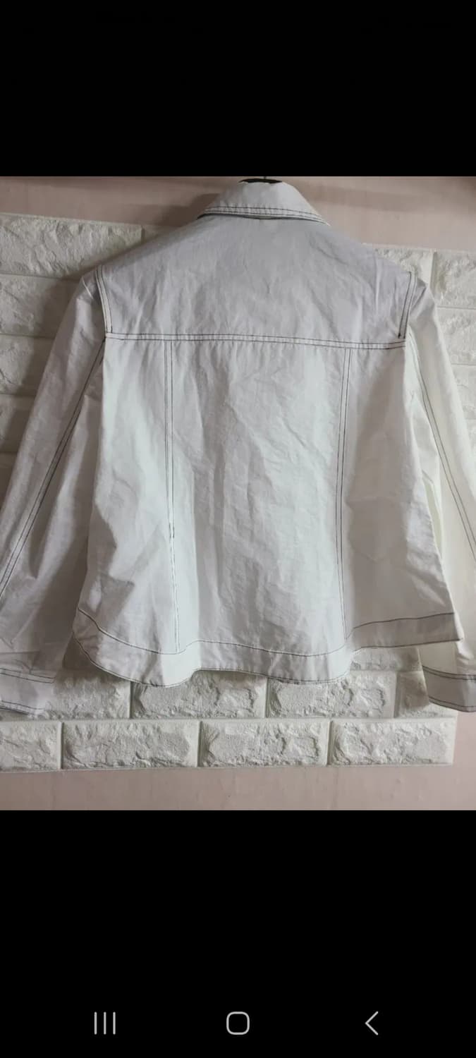 [수61]31.Fashion 화이트 셔츠 자켓 상품이미지7