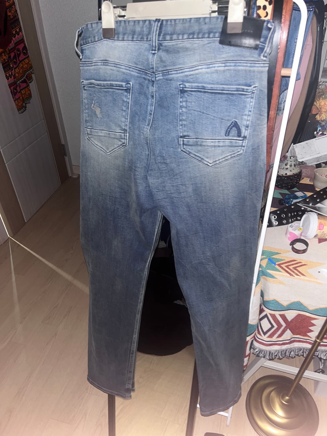 버커루슬림핏 데님팬츠 상품이미지2