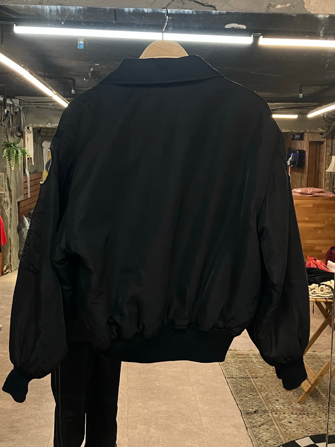아메코 CWU 45/P 항공자켓 블랙 S #csz1052 상품이미지2