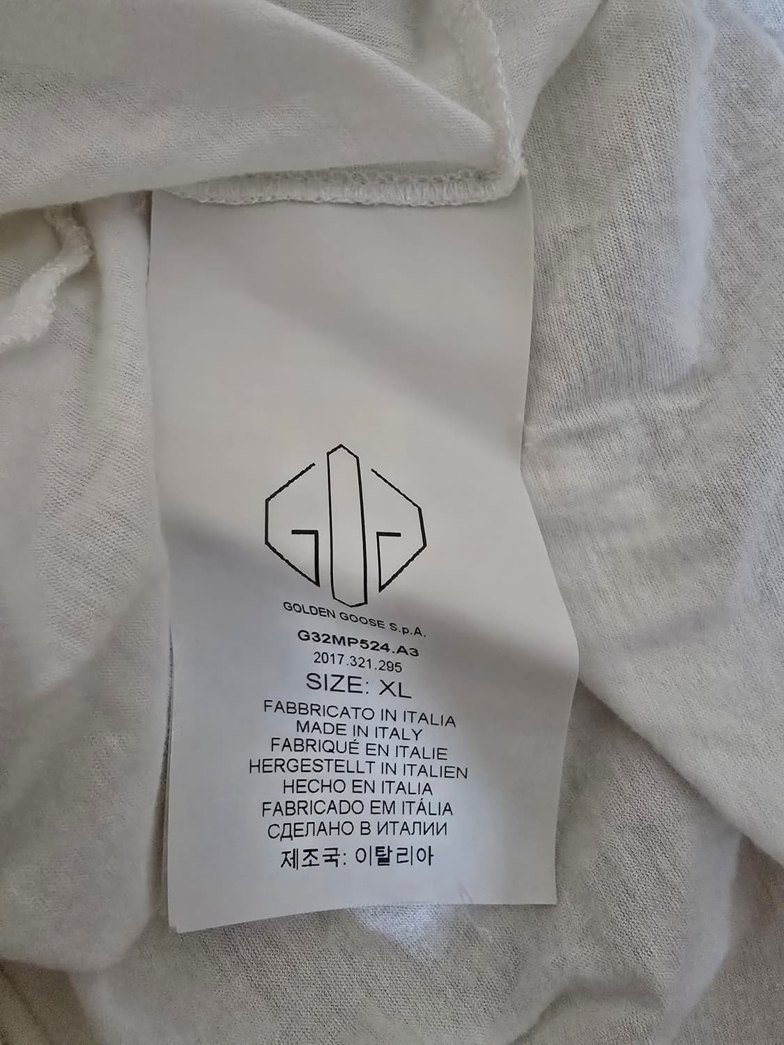 골든구스 반팔티 상품이미지4