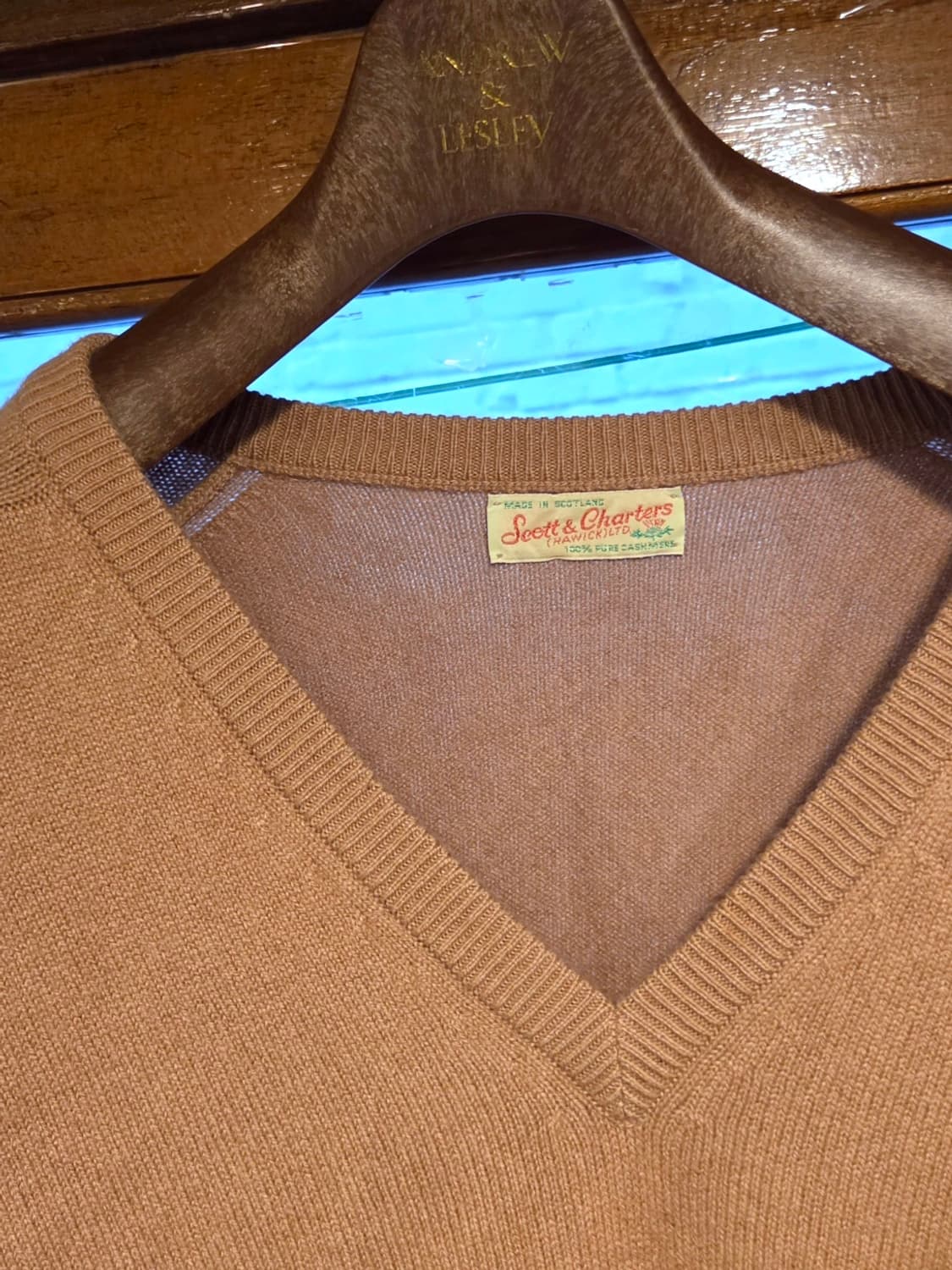 스콧 얀 캐터 올드 캐시미어니트 상품이미지5