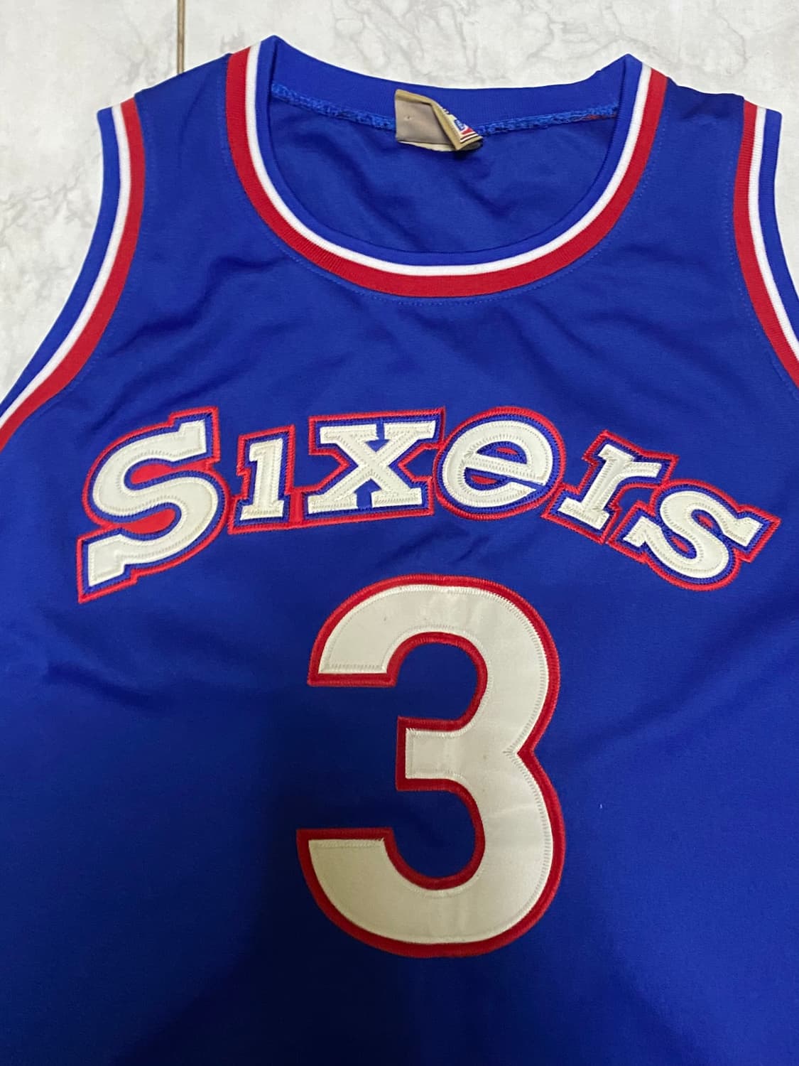 미첼앤네스 필라델피아 96 97년 아이버슨 농구유니폼 빅사이즈 상품이미지3