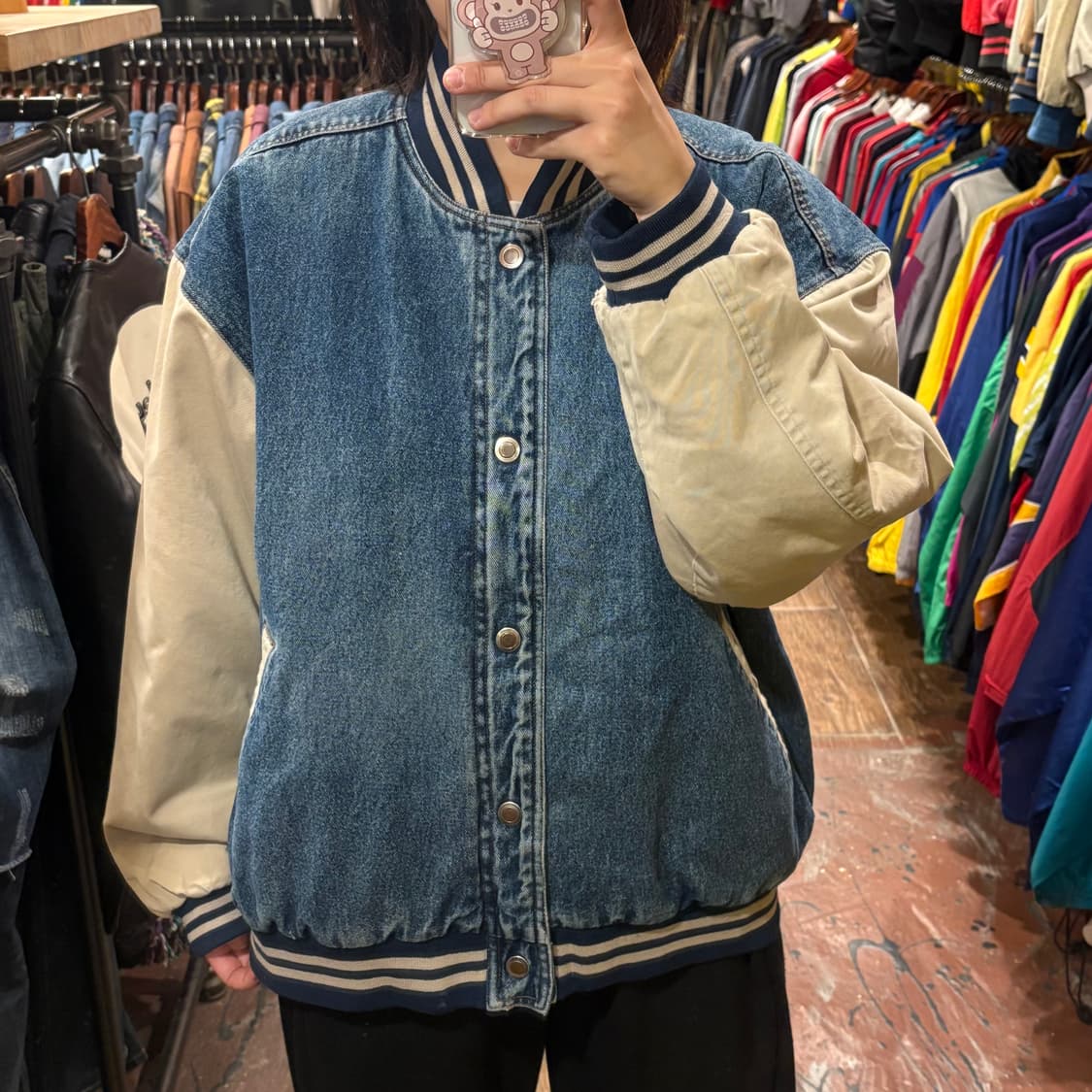 [HI] VTG 베이스볼 데님 자켓 상품이미지3