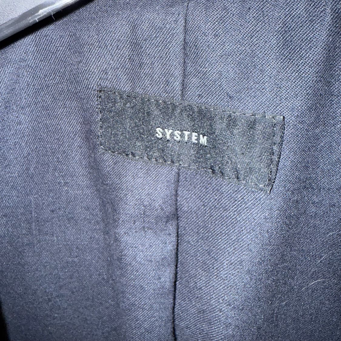 시스템  오버핏 네이비 코트 88-98-165 상품이미지3