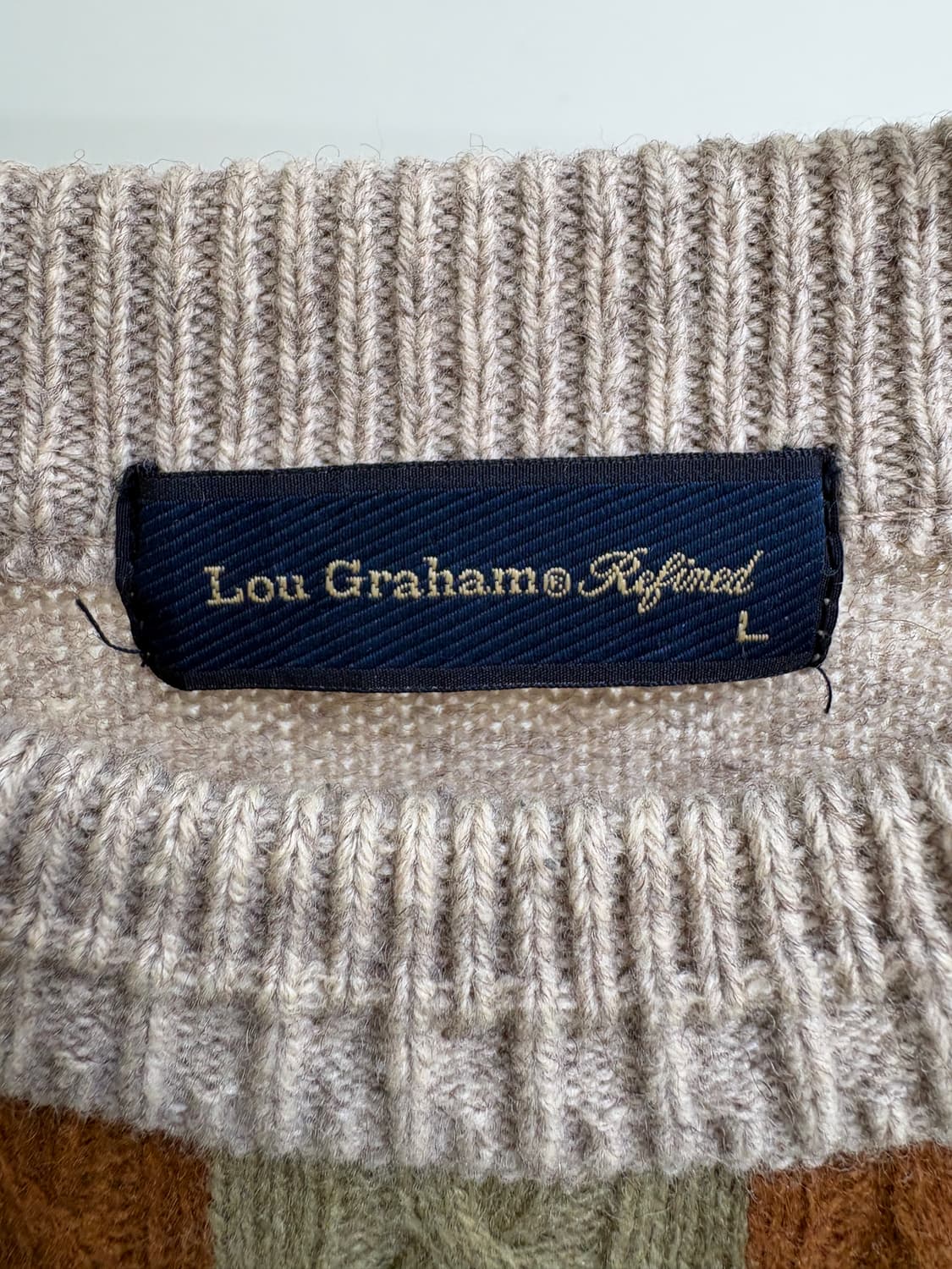 LOU GRAHAM (Made in Japan) 니트 상품이미지6