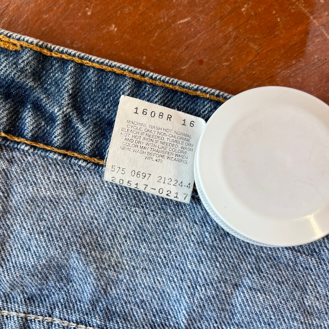 90‘s 리바이스 517 오렌지탭   [ 33 ] 상품이미지9