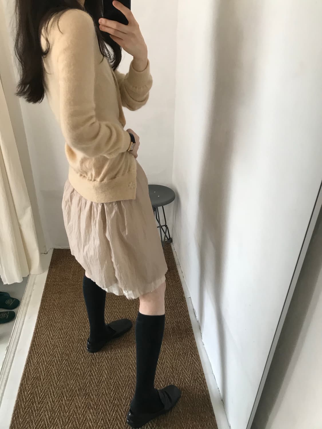 docking cardigan dress 상품이미지6