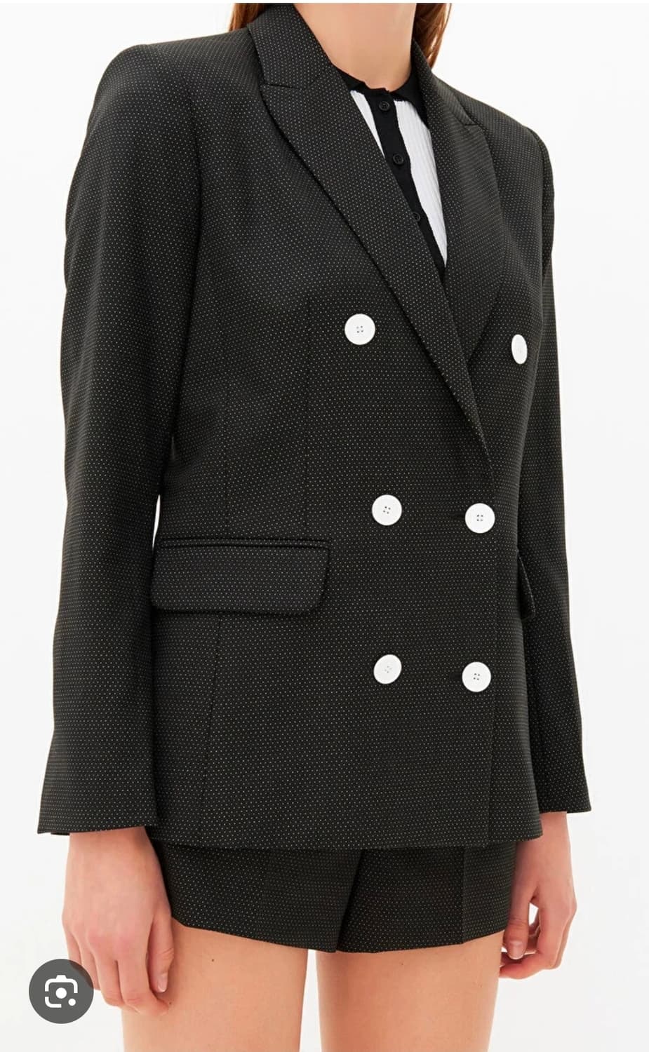 산드로(Sandro) 발레스카 폴카 도트 블레이저 36 상품이미지7