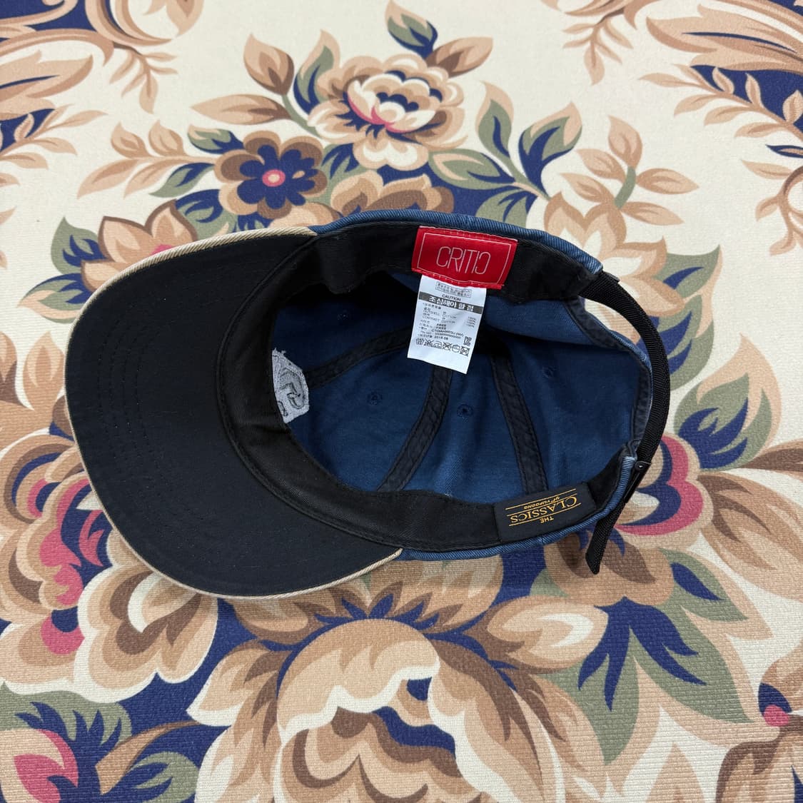 크리틱 Critic 투톤 볼캡 상품이미지5