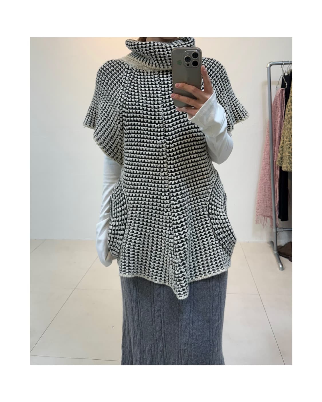 빈티지 레이어드 니트 상품이미지6