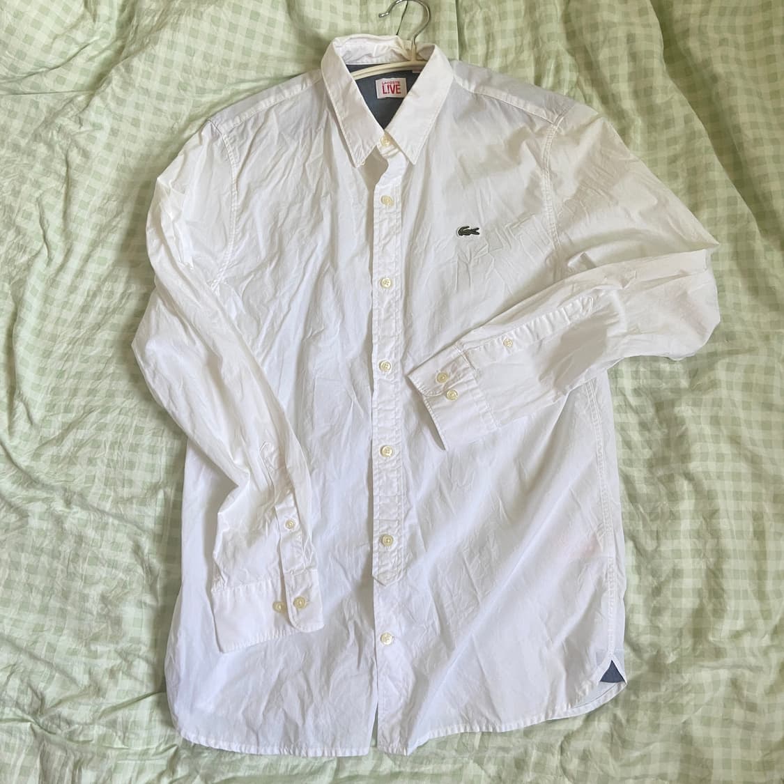 라코스테 화이트 셔츠 상품이미지1