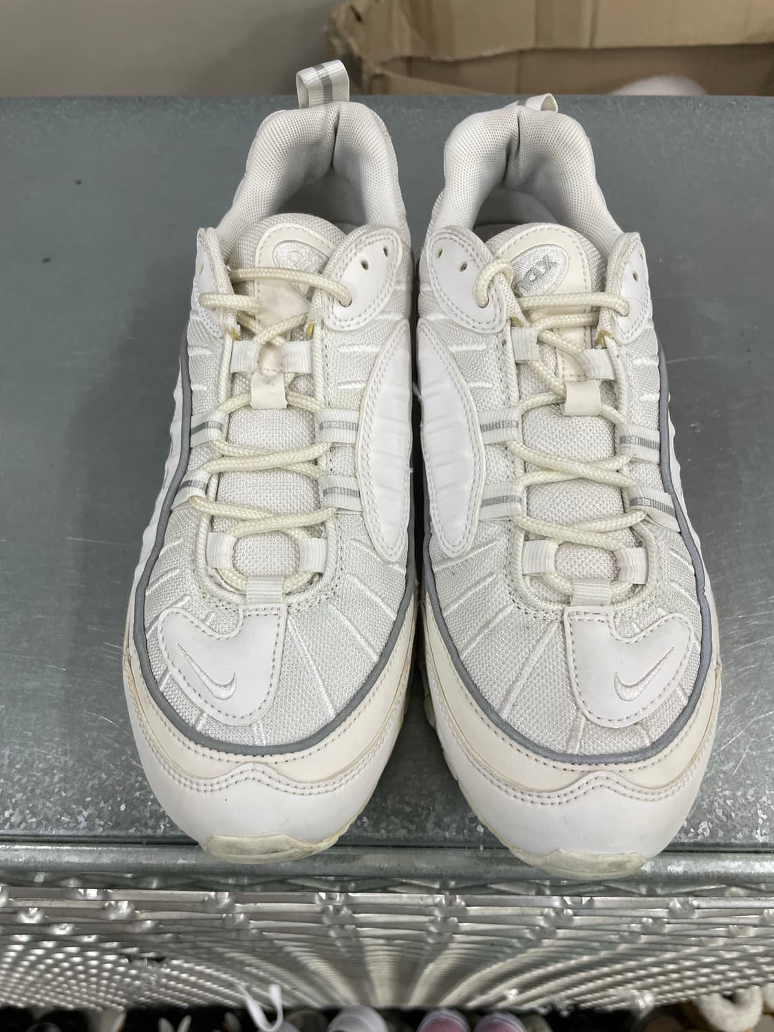 나이키 에어맥스 98 트리플 화이트 250 상품이미지5