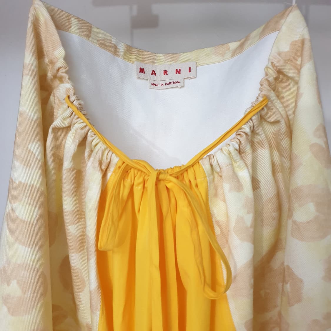 (매장판)MARNI 마르니 멀티패턴블록 셔링 엑센트 롱 스커트 S 상품이미지5