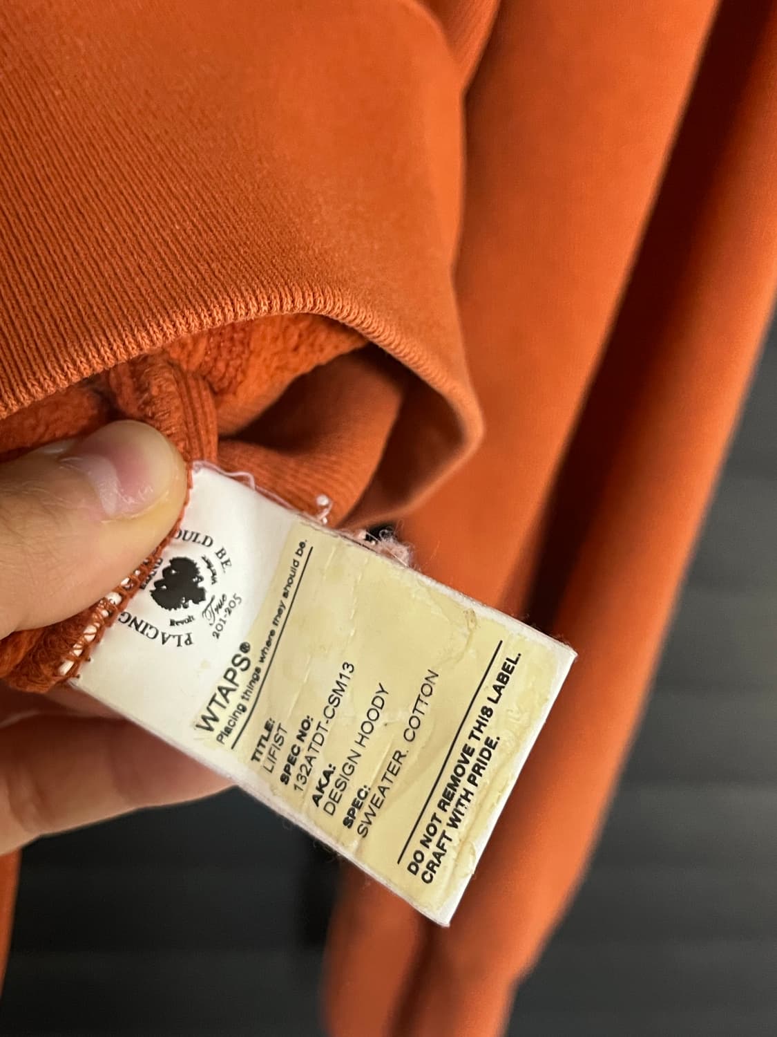 WTAPS 13aw 후드 상품이미지7