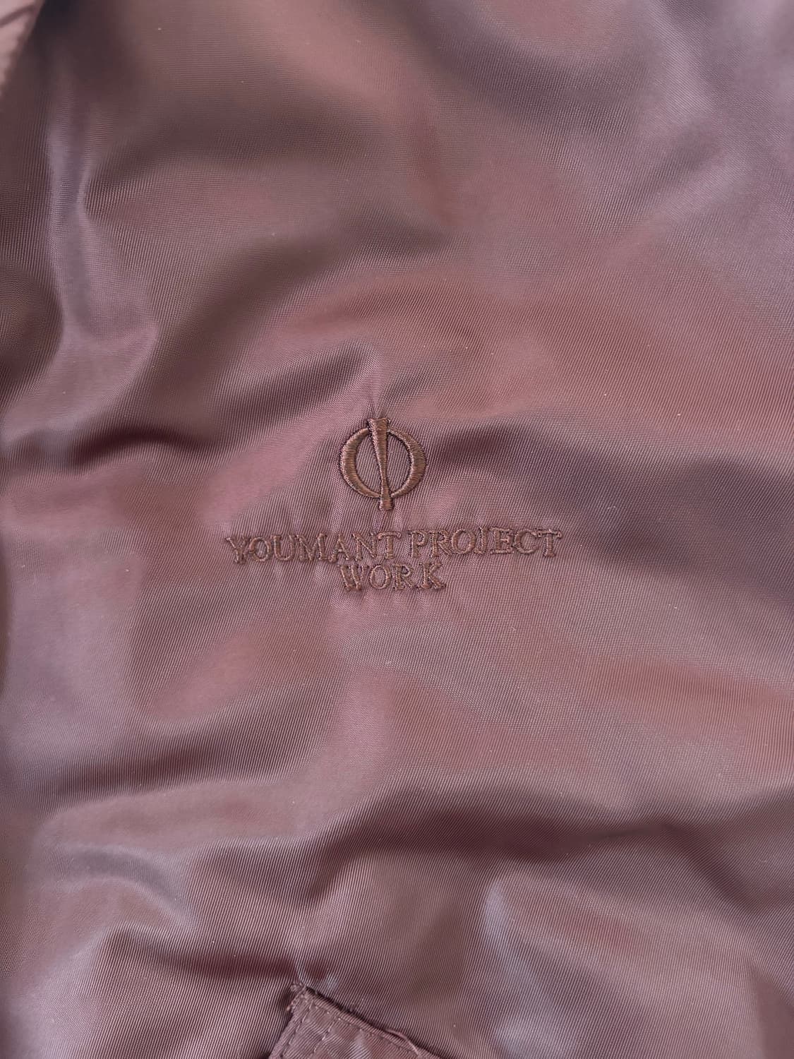 유먼트 MA-1 버건디 자켓 상품이미지3