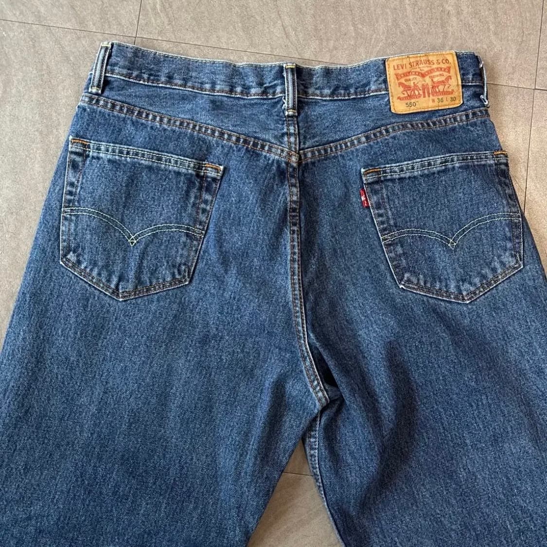 리바이스 정품 550 데님 청바지 바지 상품이미지6