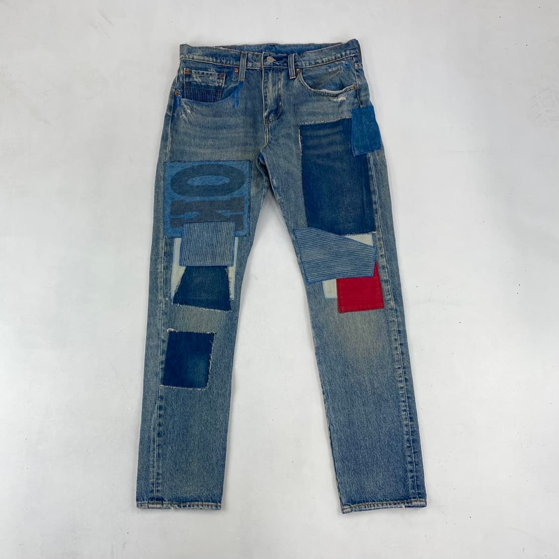 리바이스 512 프리미엄 빅E 패치워크 스트레이트 데님 진 (31) 상품이미지1