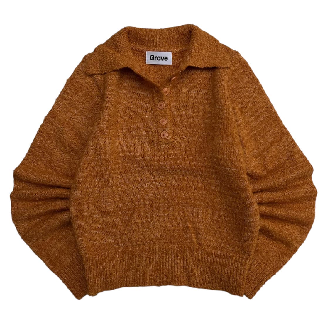 그로브 브릭 카라 니트 상품이미지2