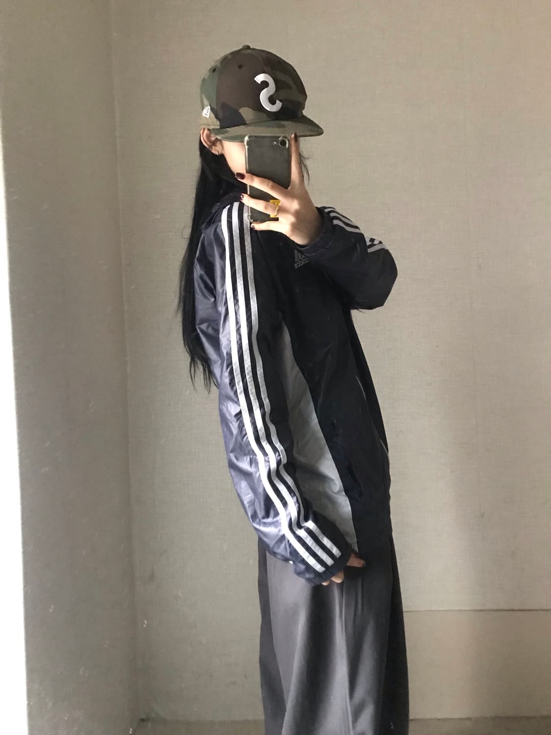 아디다스 네이비 바람막이 상품이미지4