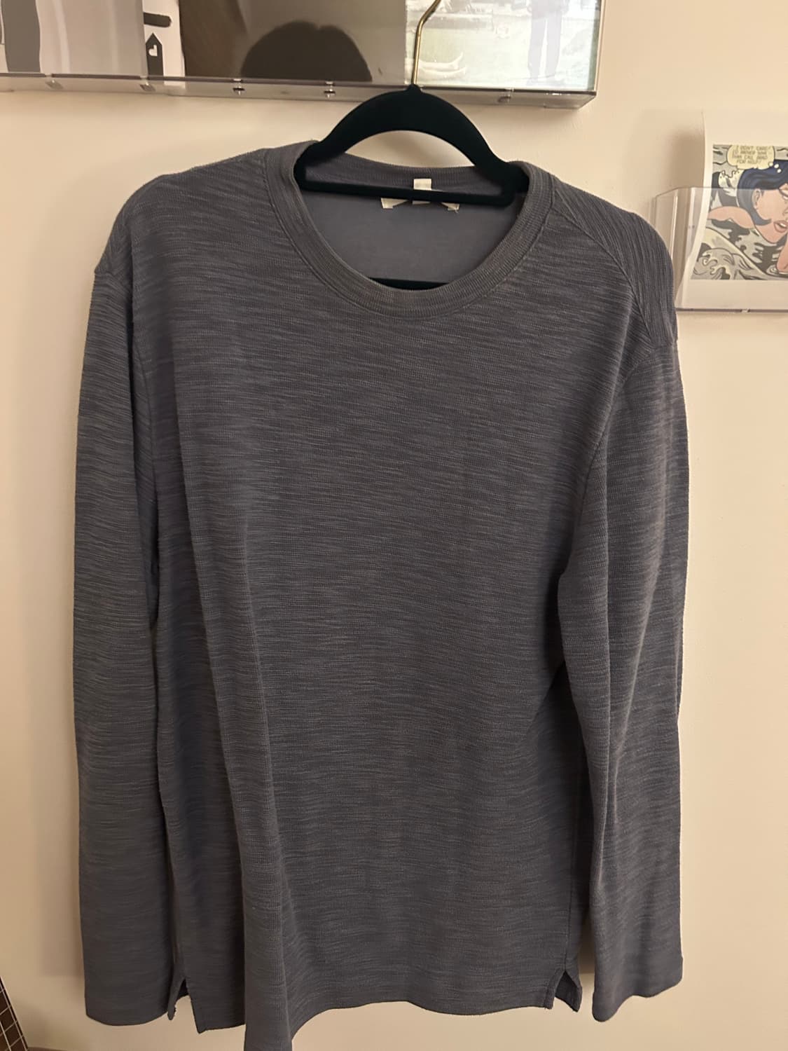 탑텐 밝은 네이비 긴팔 티셔츠 상품이미지1