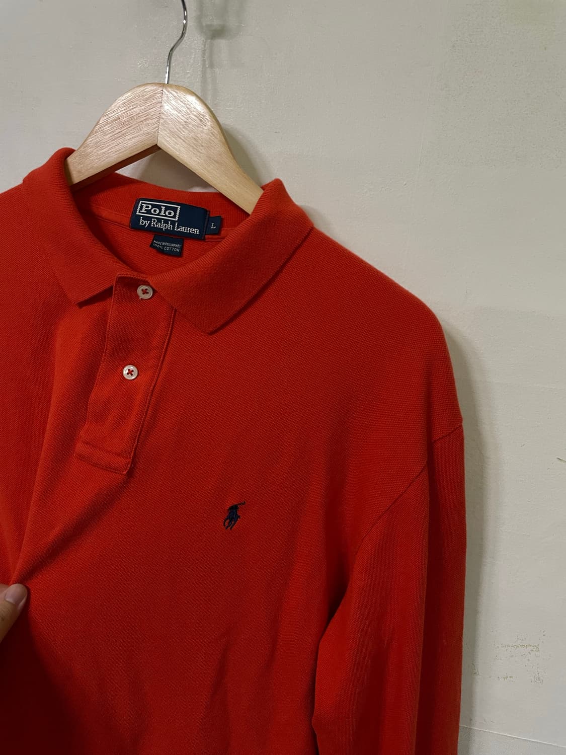 폴로 랄프로렌 긴팔 PK 티셔츠 긴팔카라티 110 상품이미지1