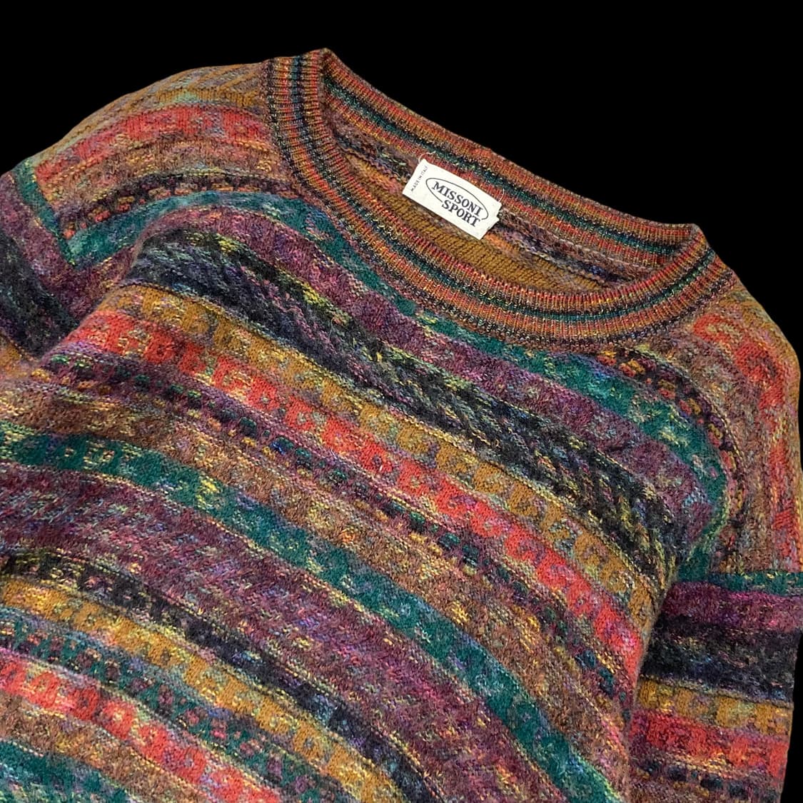 미쏘니 90s 빈티지 울 니트 상품이미지5