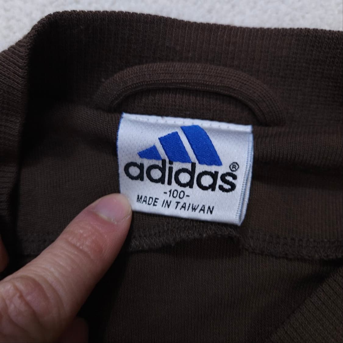 00s 아디다스 져지 100 초코브라운 상품이미지5