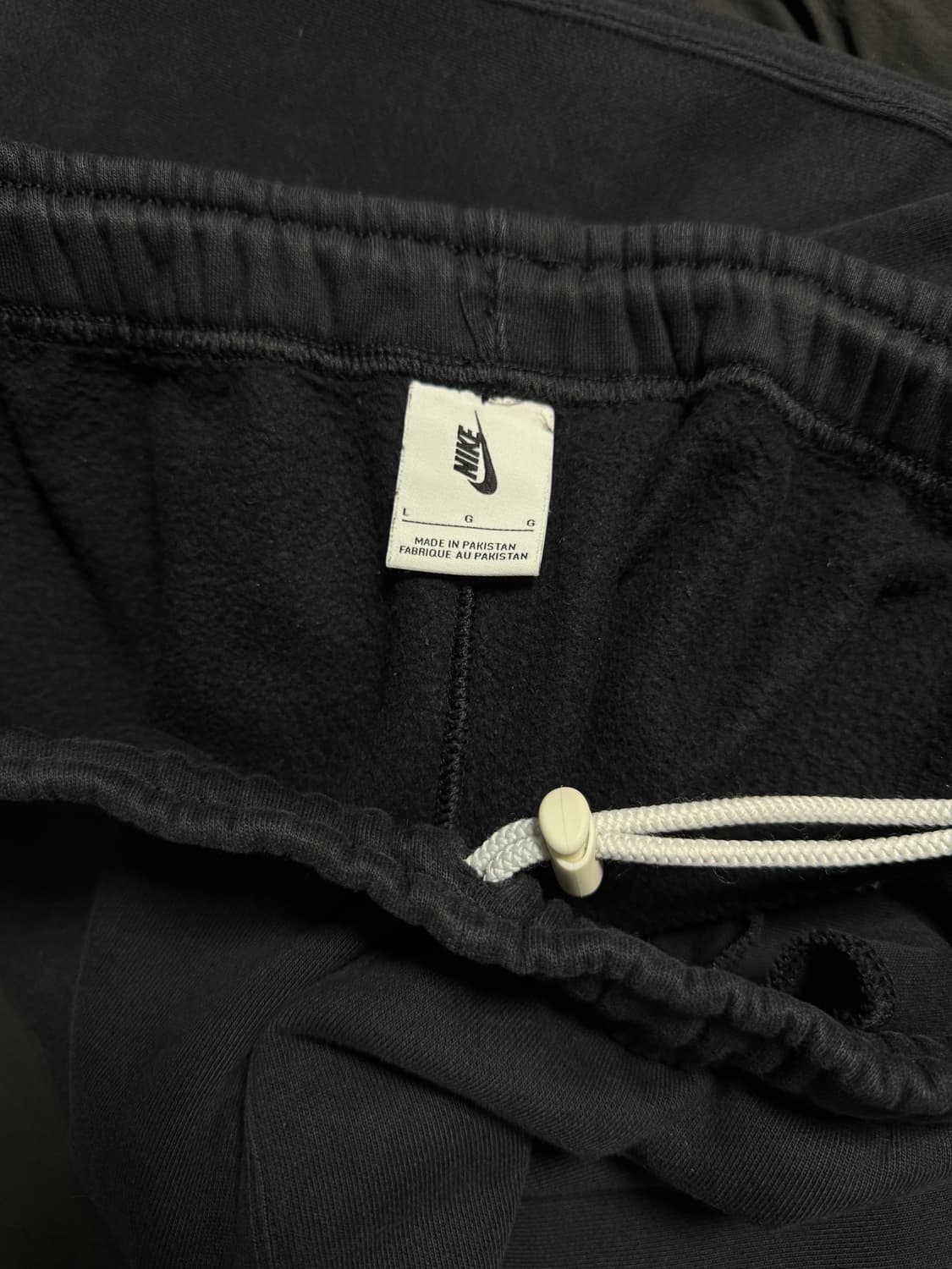 나이키 nrg 스웻 팬츠 블랙 L  상품이미지6