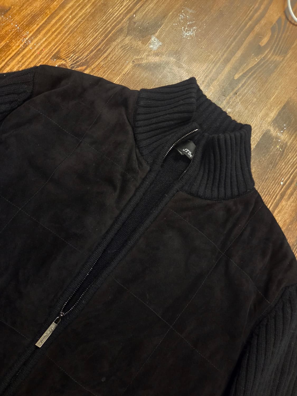 듀퐁 스웨이드레더 자켓 상품이미지2