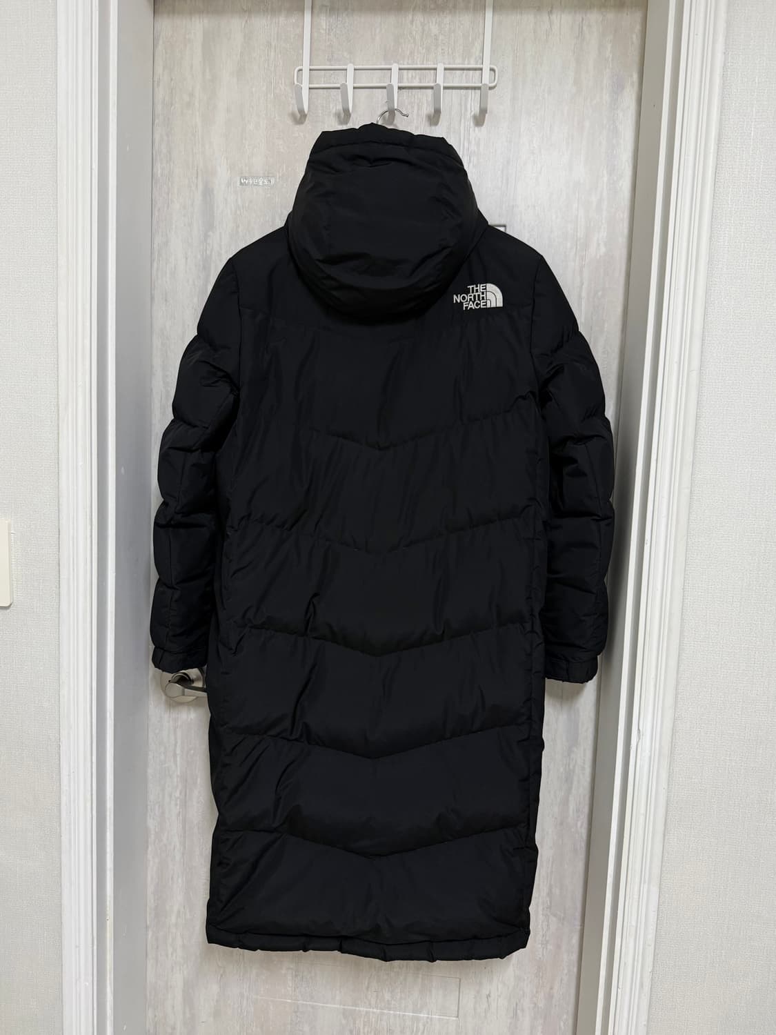 XS 85 / 노스페이스 구스다운 블랙 롱패딩 상품이미지7