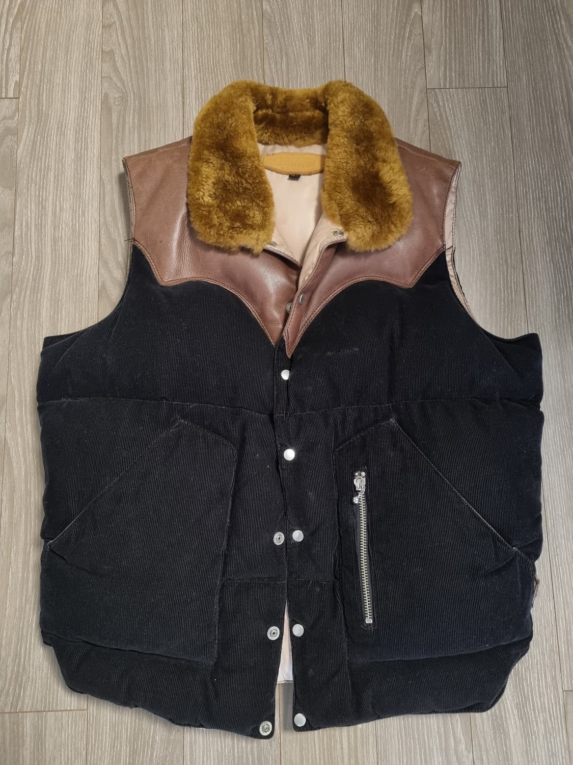 디아프바인 덕다운 패딩조끼 상품이미지1