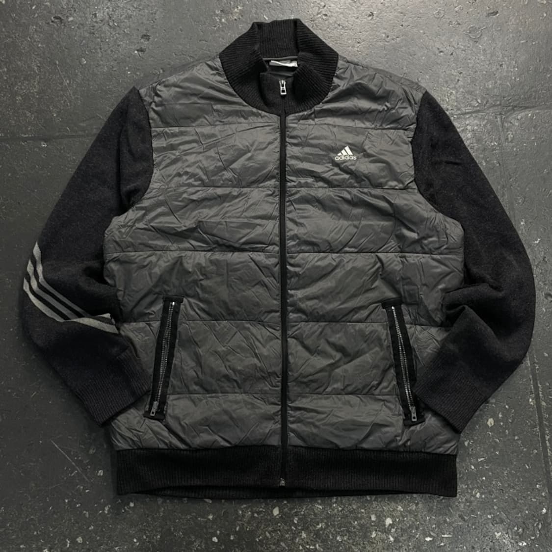 105 아디다스 골프 하이브리드 방풍 패딩 상품이미지1