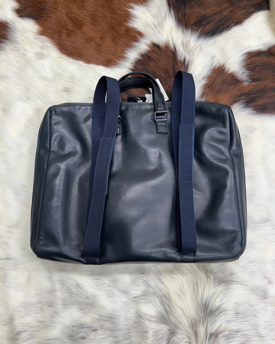 1998 헬무트랭 아카이브 본디지 레더 서류케이스 백 상품이미지5