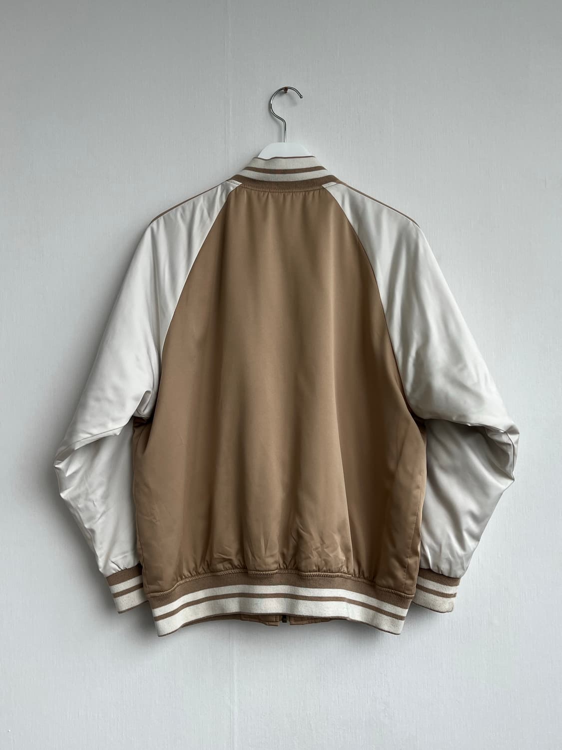 Vintage brown baseball jumper 상품이미지3