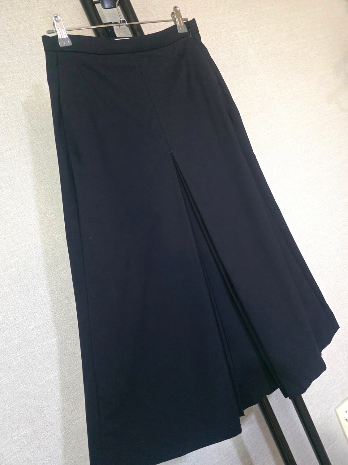 COS 플래티드 플리츠 울 미디 스커트 Eur34 상품이미지4