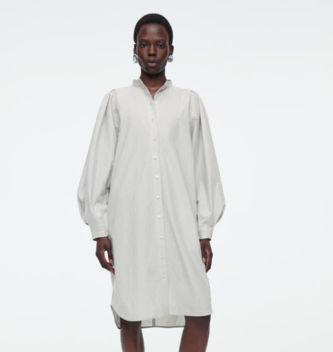 [새상품] COS 코스 셔츠원피스 38 상품이미지2