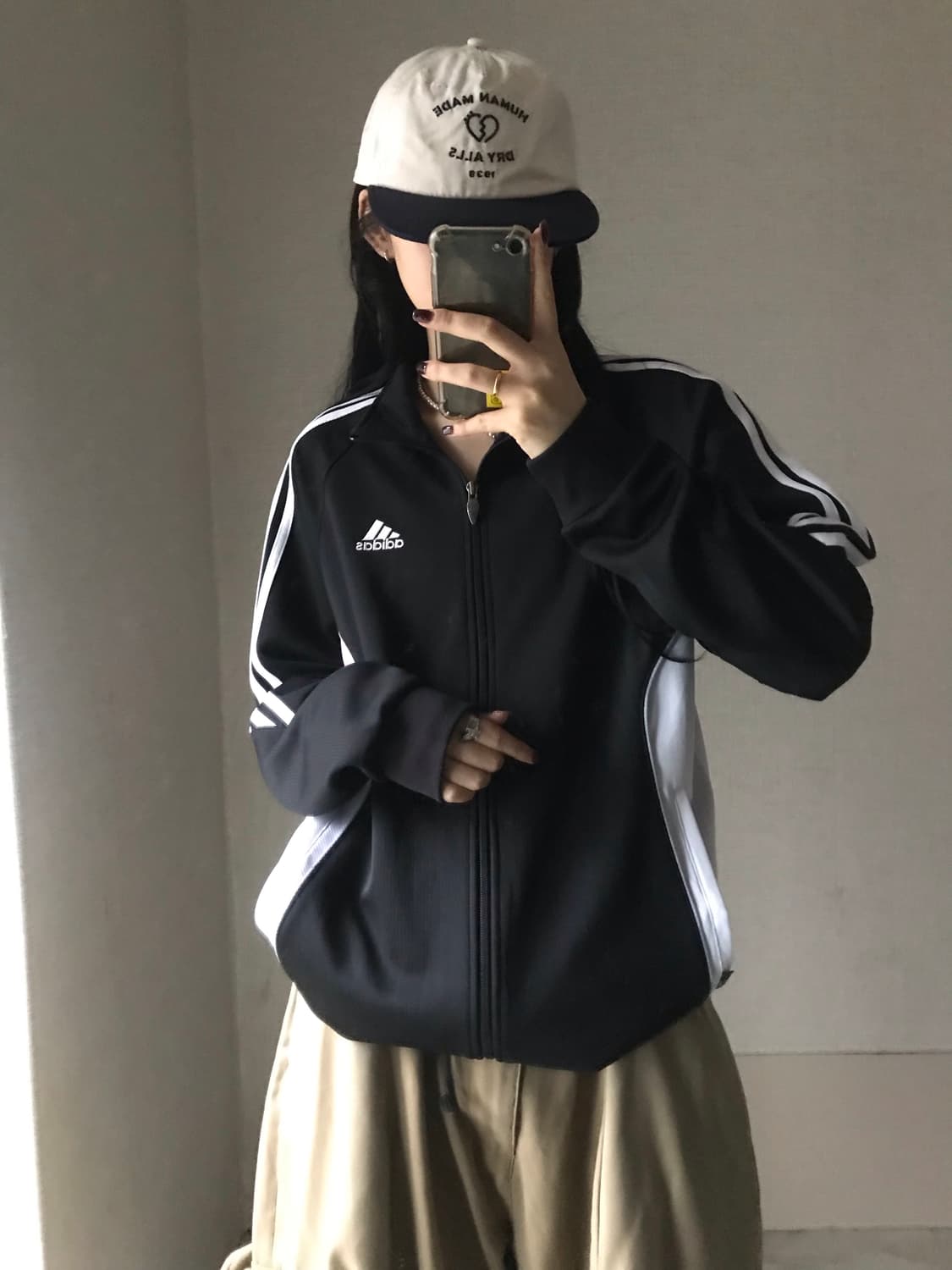 아디다스 검흰 져지 상품이미지2