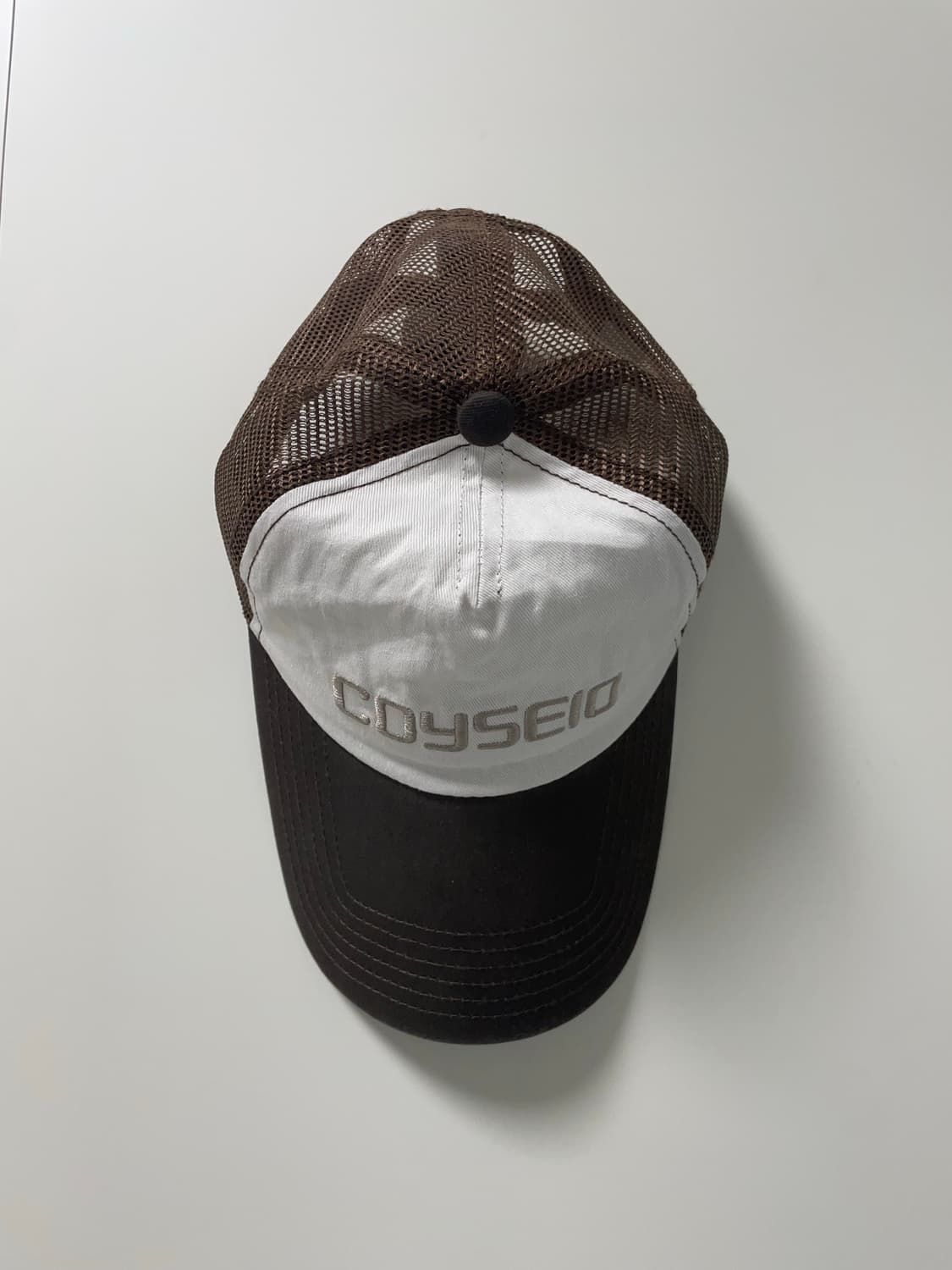 코이세이오 LOGO MESH CAP BROWN 상품이미지2