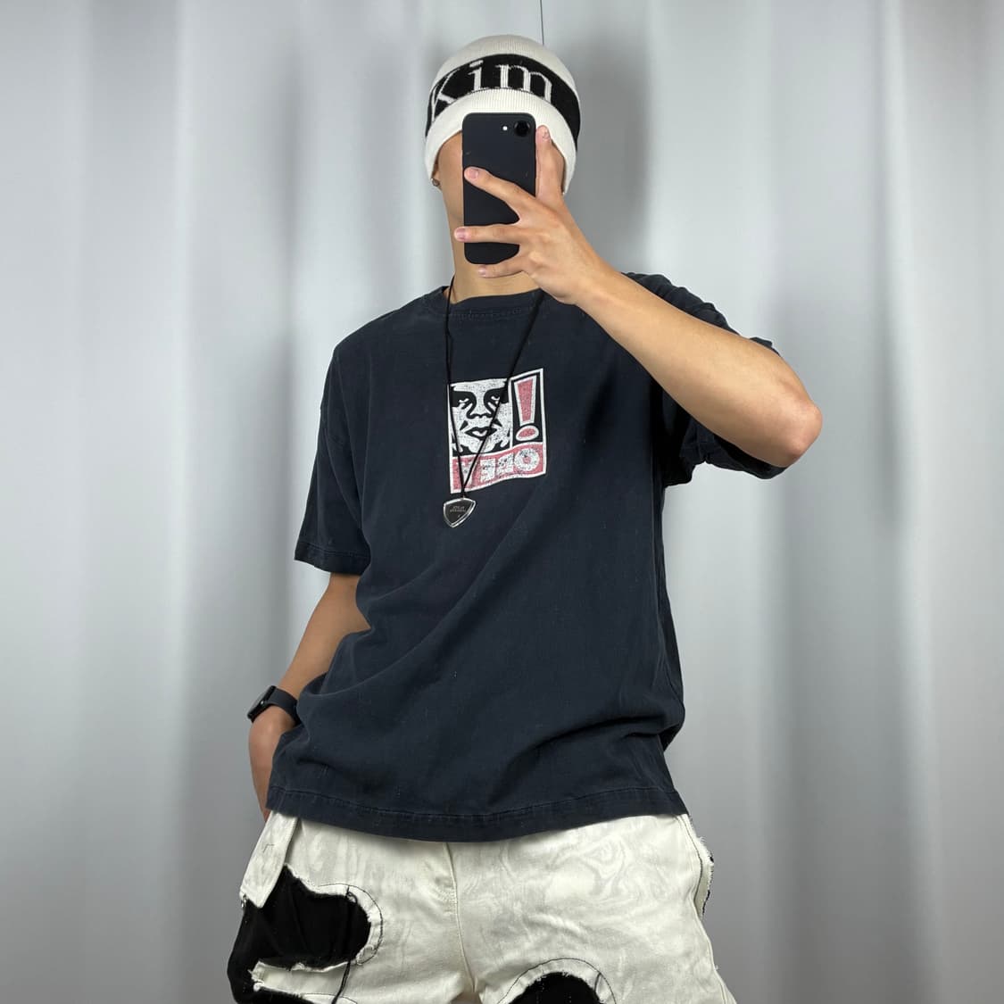 <오베이 ! 빈티지 워싱 반팔 티셔츠> No.1613 상품이미지2