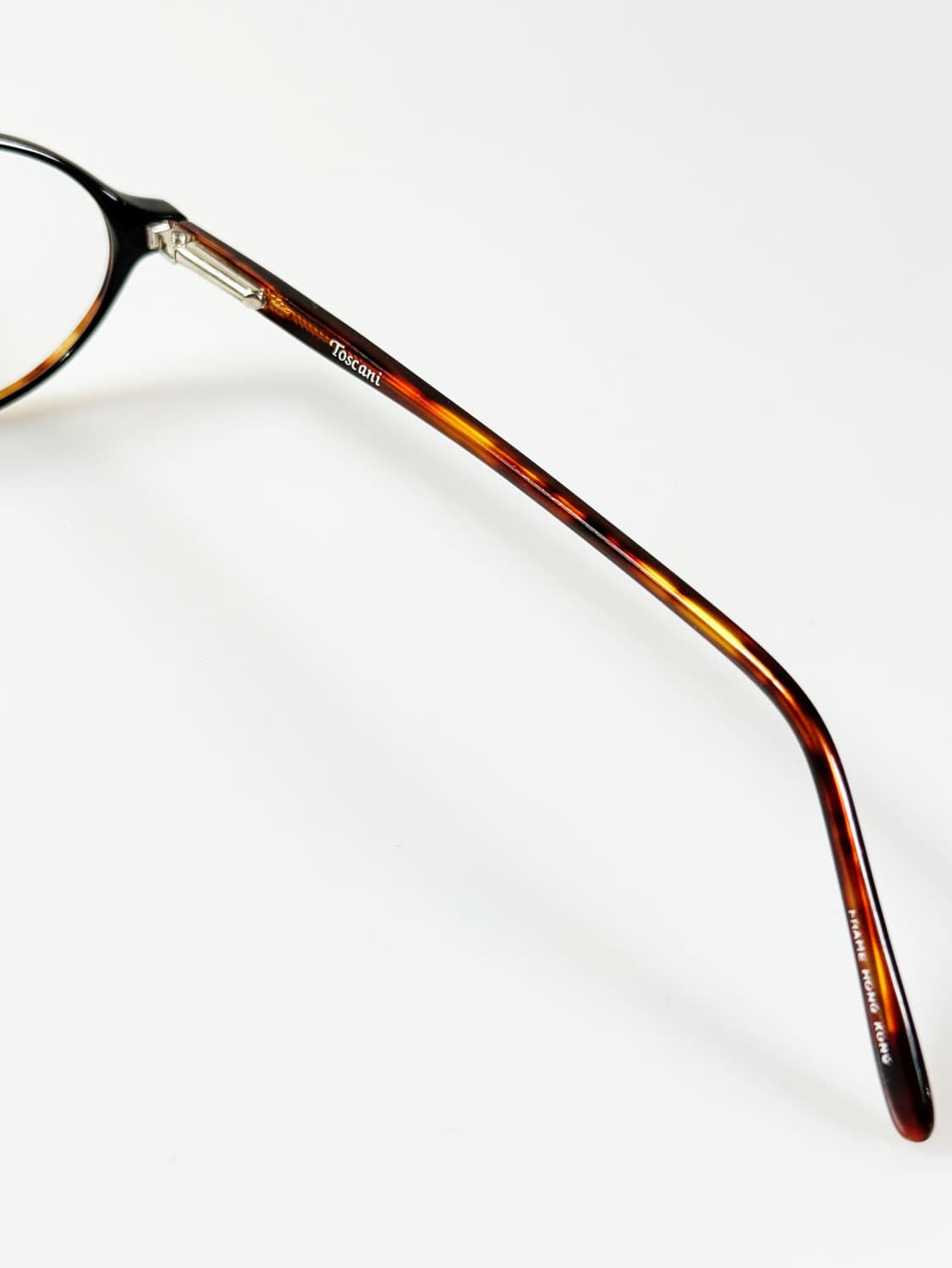 TOSCANI 오벌 뿔테 프레임 빈티지 안경 상품이미지6