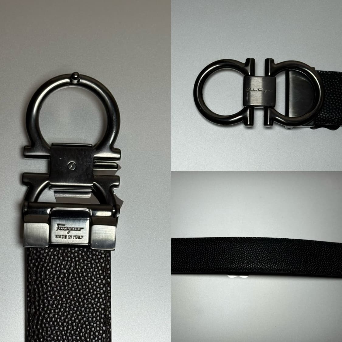 페라가모 간치니 벨트 블랙 상품이미지1