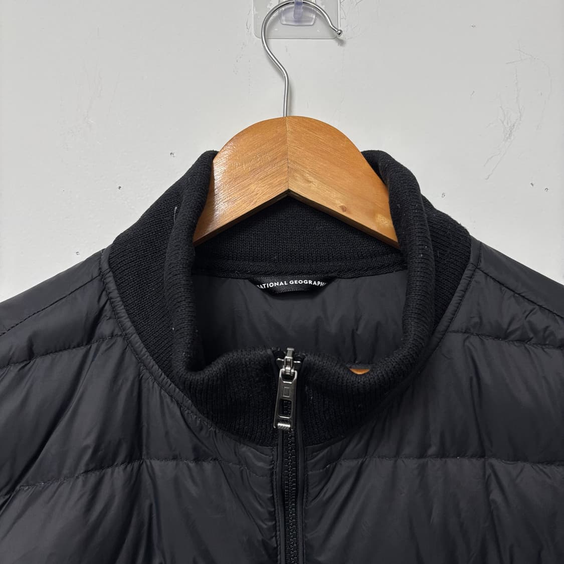 내셔널지오그래픽 경량 니트 패딩 상품이미지3