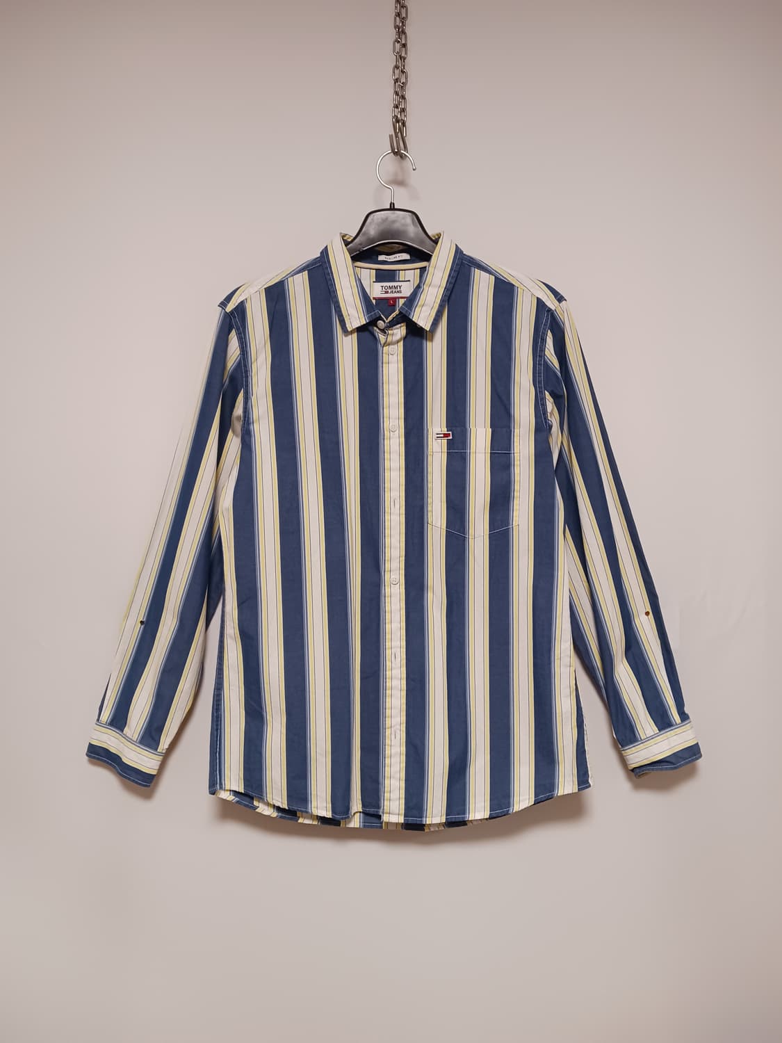 타미힐피거 스트라이프 릴렉스핏 셔츠 상품이미지1