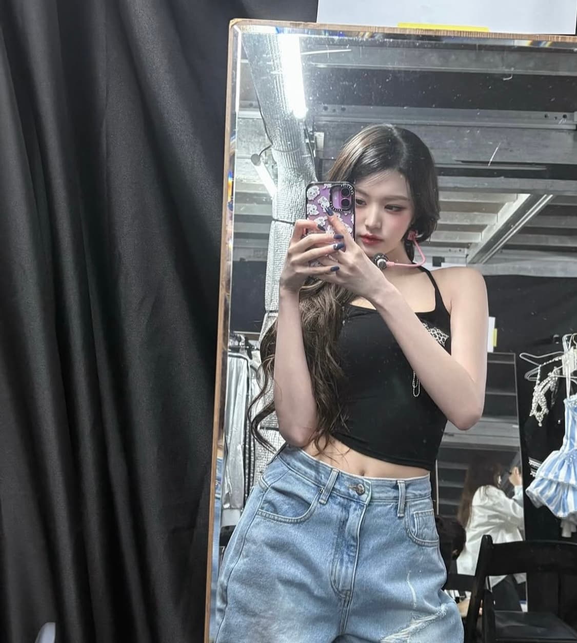 일리오 롱 레오파드 크로스 네클리스 슬리브리스 상품이미지4