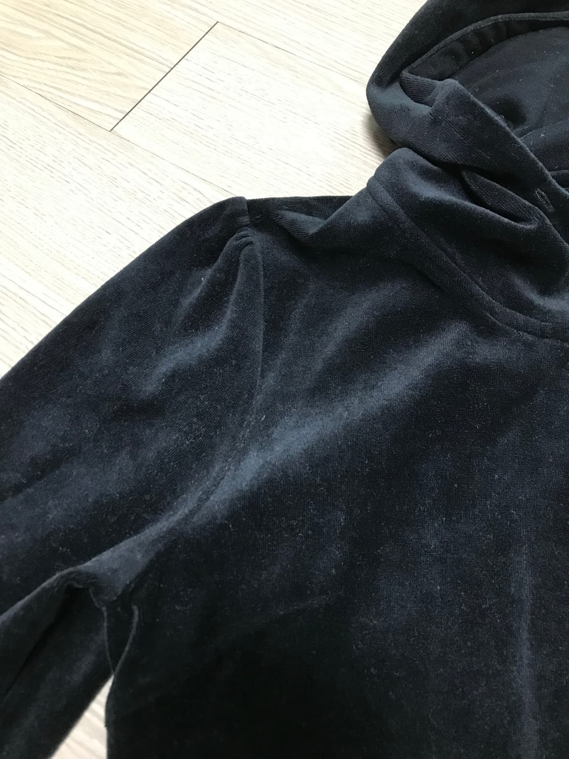 꾸레쥬 벨벳 후드집업38 상품이미지6