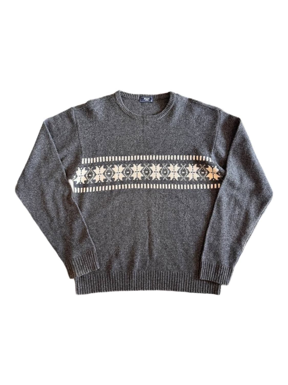 Kent snowflake wool sweater 상품이미지1