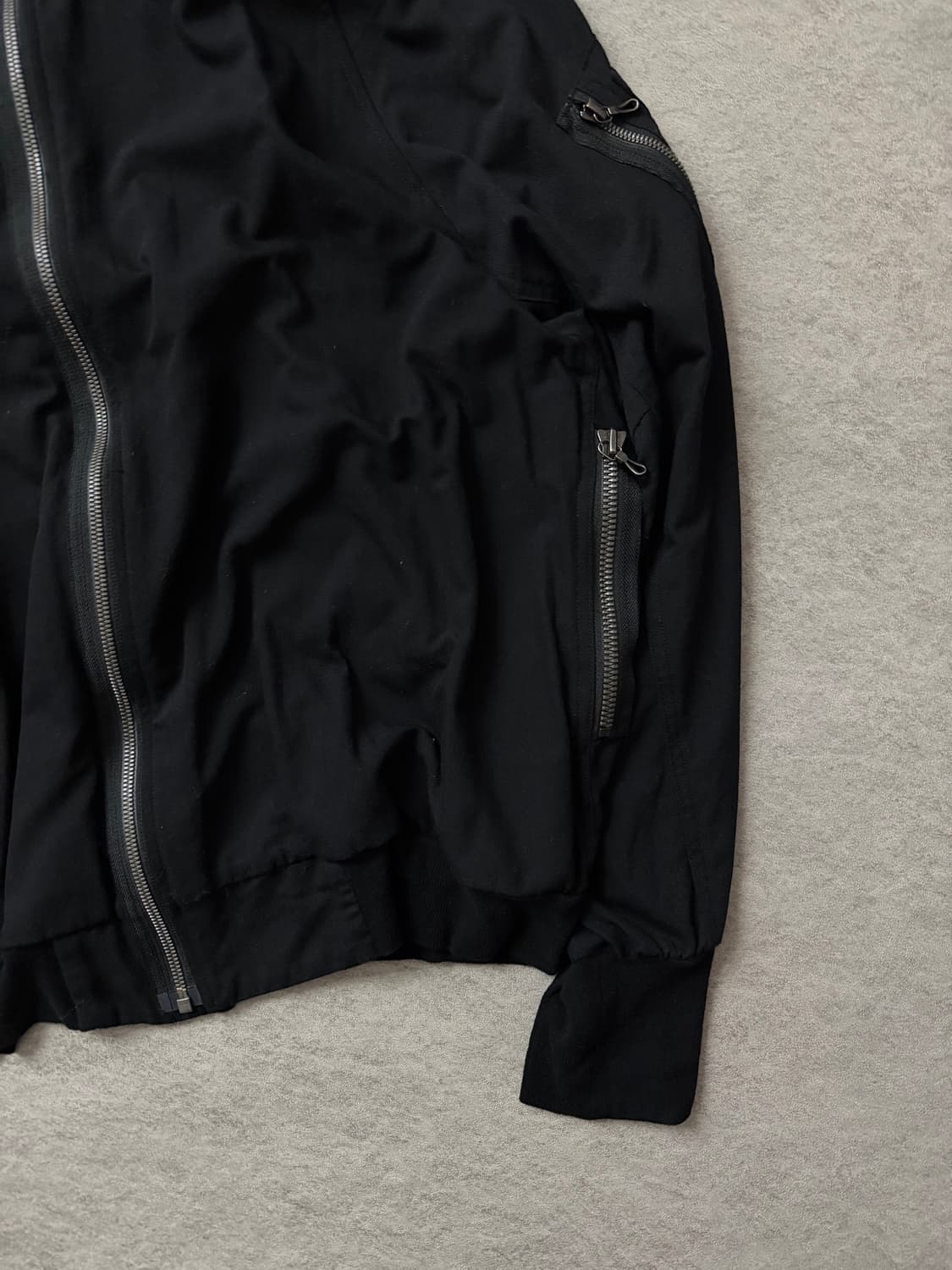 18SS 율리우스 사선 비대칭 하이넥 자켓 상품이미지6