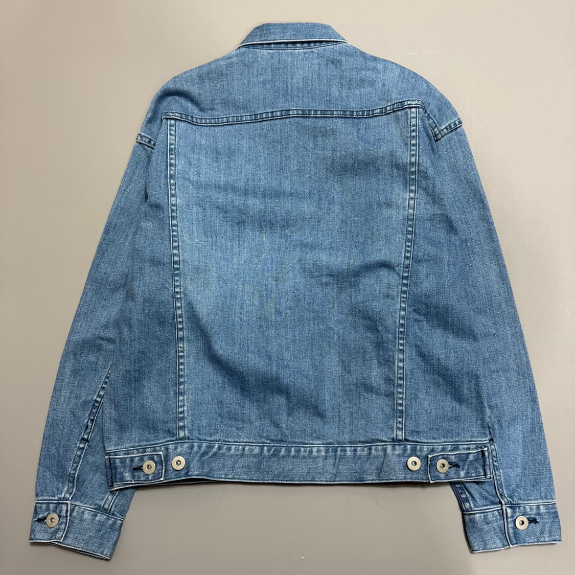 빔즈(BEAMS HEART) 라이트블루컬러 TYPE2 데님 트러커 자켓 상품이미지5