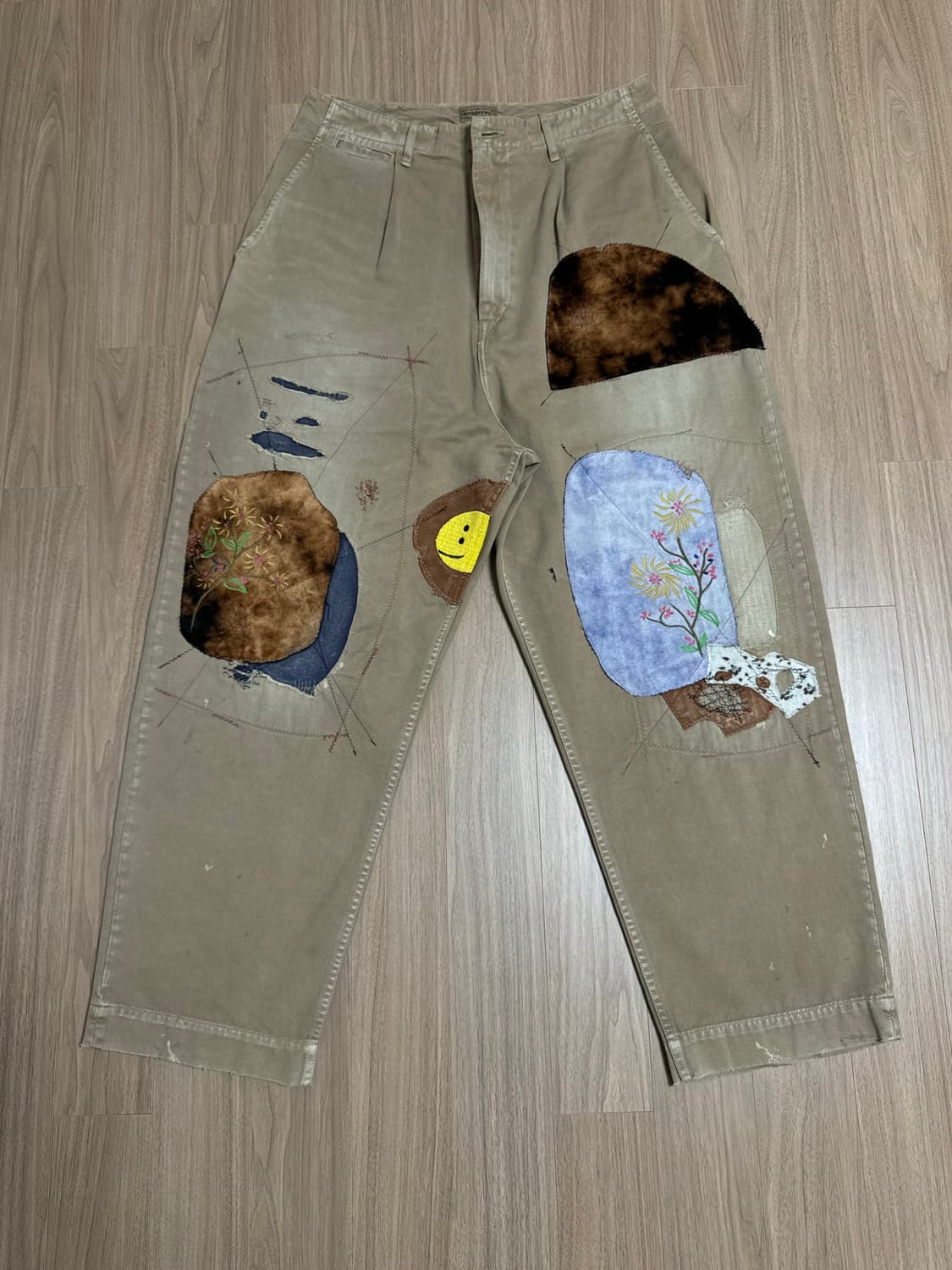 캐피탈 카츠라기 팬츠 베이지 4사이즈 상품이미지1