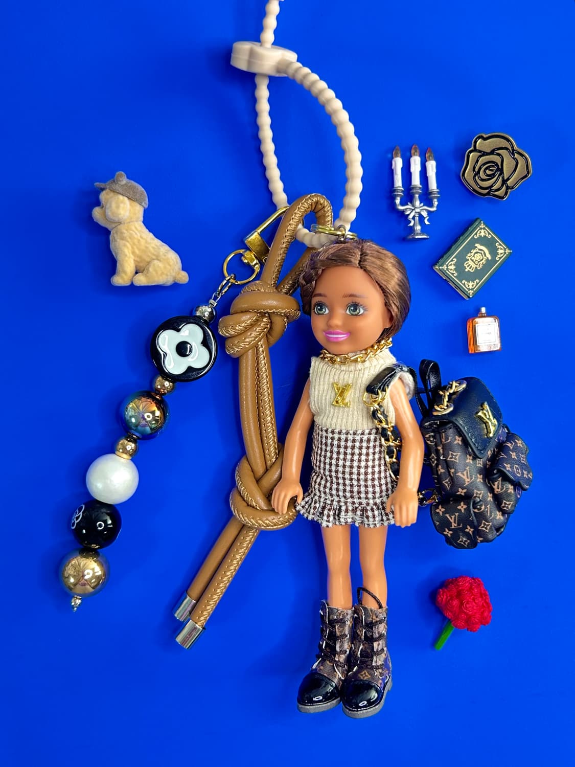 (6)바비키링 정품USA 마텔사 바비인형 커스텀키링 상품이미지1